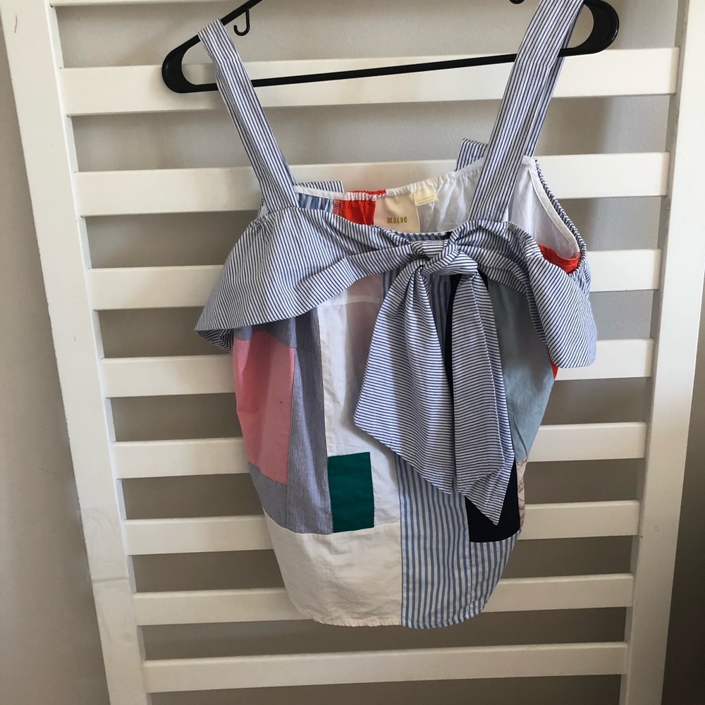 Anthropologie patchwork tank